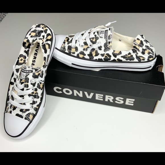 shoreline leopard converse